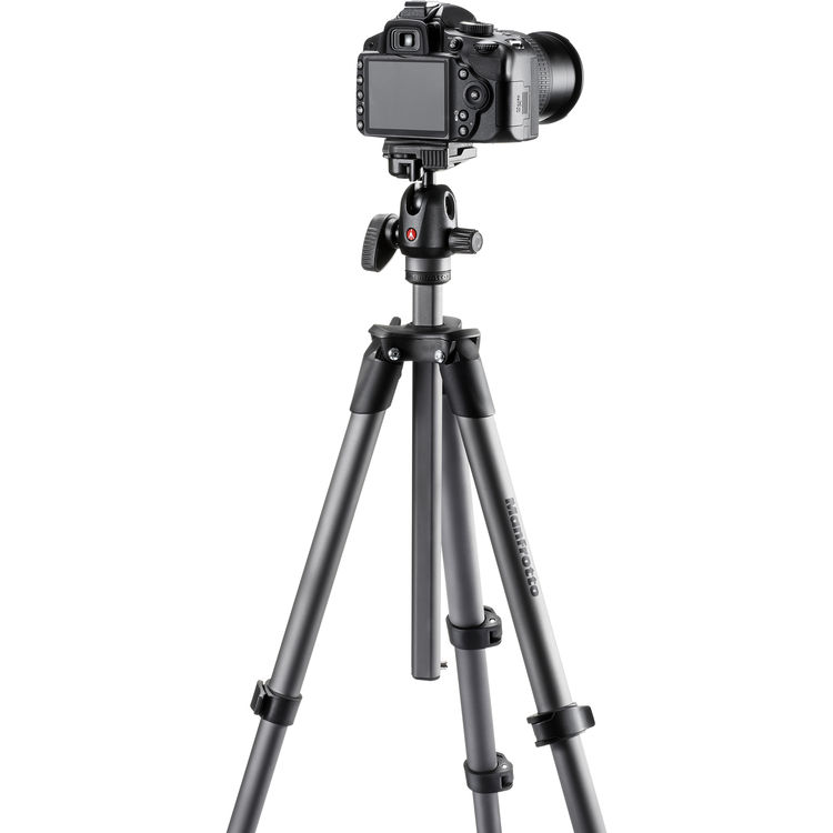 ขาตั้งกล้อง Manfrotto MKCOMPACTADVBH Compact Advanced Aluminum Tripod with Ball Head